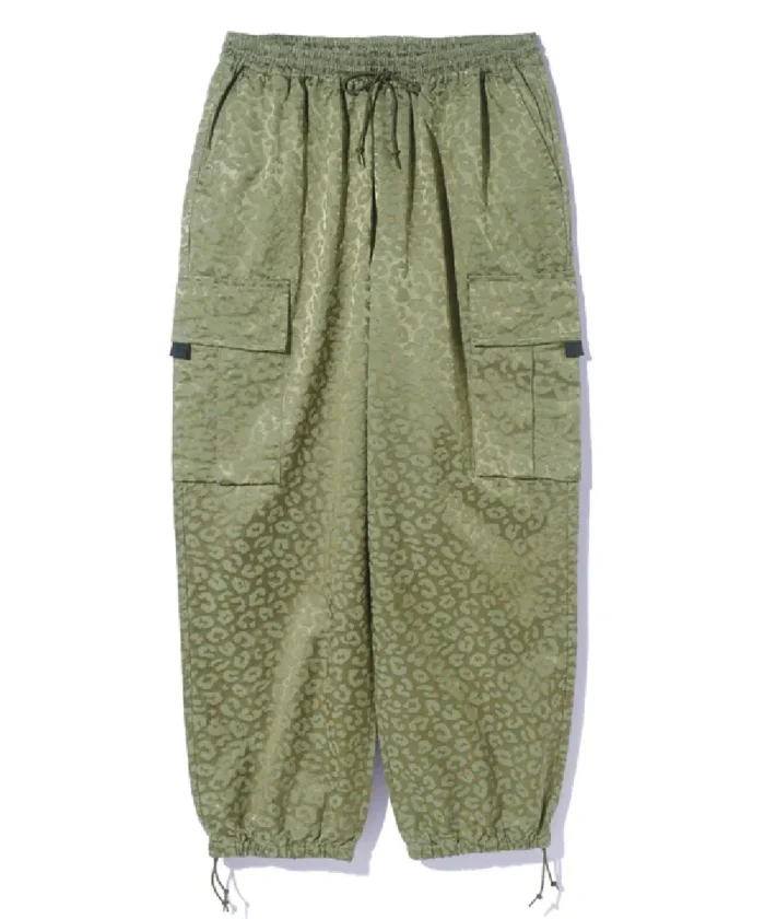 Xlarge Easy Leopard Cargo Pants Olive (5)