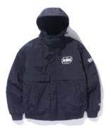 Xlarge Nylon Puffer Jacket Black (3)