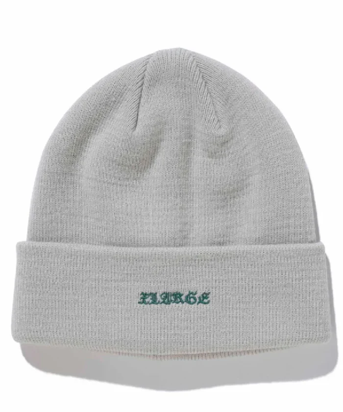 Xlarge Old English Beanie Grey (1)