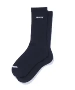 Xlarge Old English Emb. Socks Black (2)