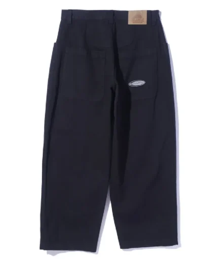 Xlarge Oval Logo Twill Wide Pants Black (2)