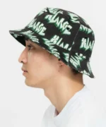 Xlarge Polygon Logo Bucket Hat Black (1)