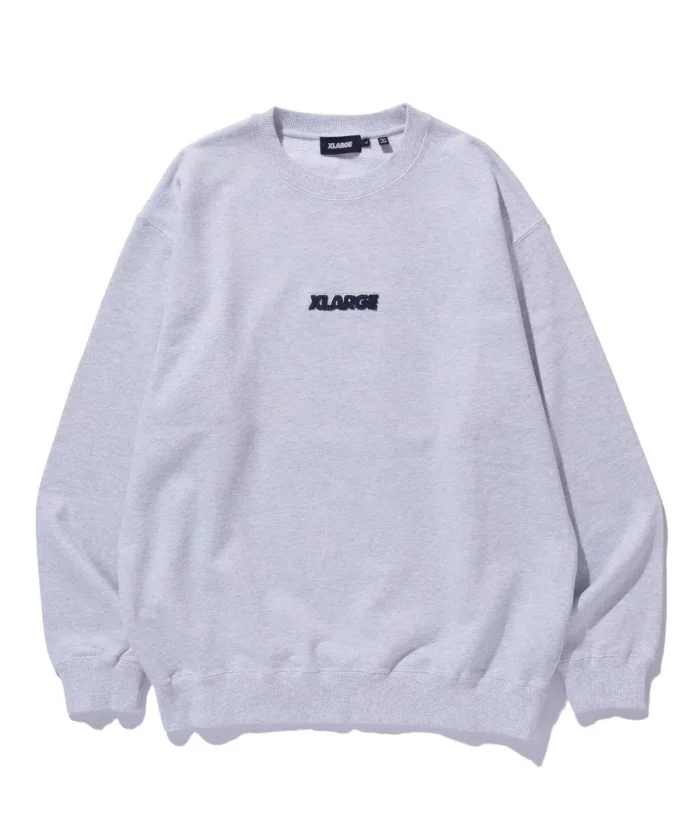 Xlarge Standard Logo Crewneck Sweatshirt Black ASH (2)