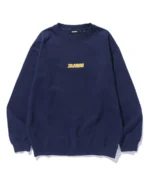 Xlarge Standard Logo Crewneck Sweatshirt Black Navy (1)