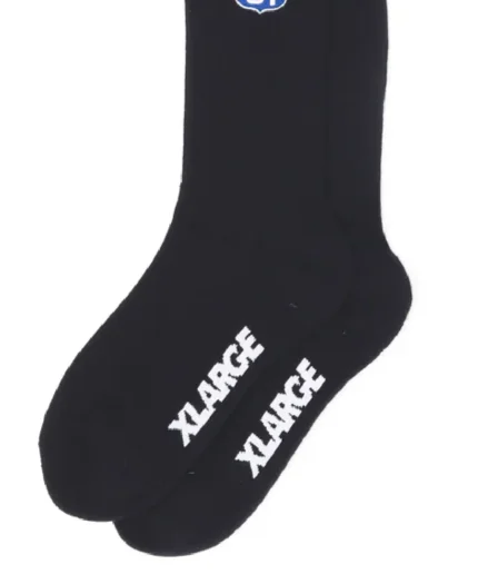 Xlarge XL 91 Embroidered Socks Black (1)